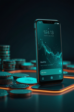 Smartphone avec l'app Mad Casino
